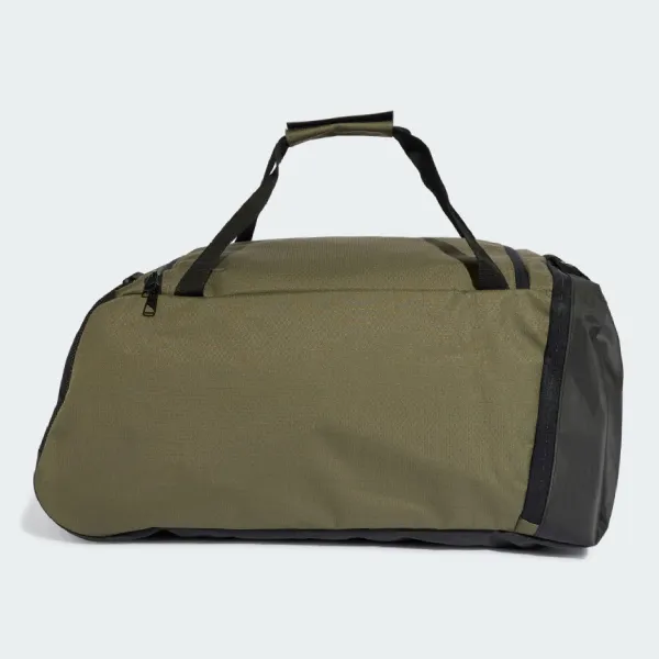 Túi Trống Adidas Duffel Adidas Essentials 3-Stripes IZ1918 Màu Xanh Rêu