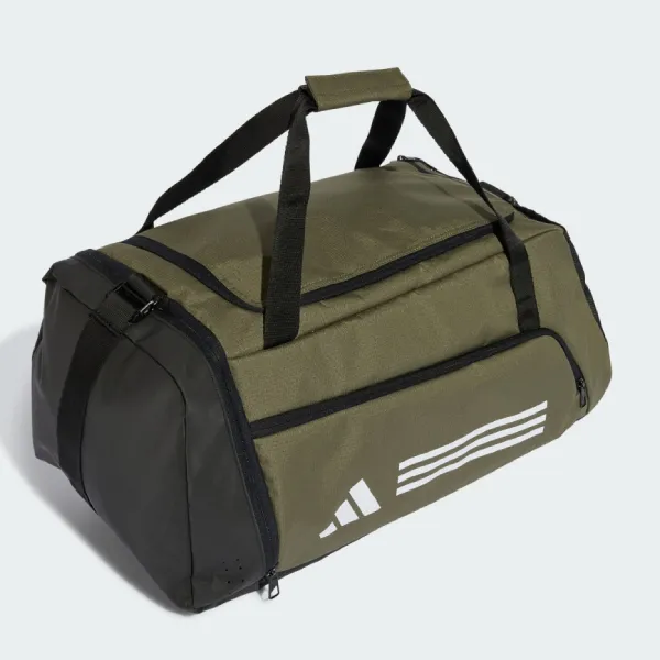 Túi Trống Adidas Duffel Adidas Essentials 3-Stripes IZ1918 Màu Xanh Rêu