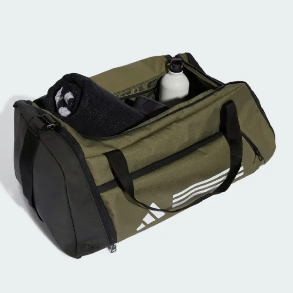 Túi Trống Adidas Duffel Adidas Essentials 3-Stripes IZ1918 Màu Xanh Rêu