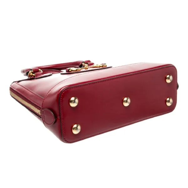 Túi Xách Tay Nữ Gucci Horsebit 1955 19 Small Màu Đỏ Đậm