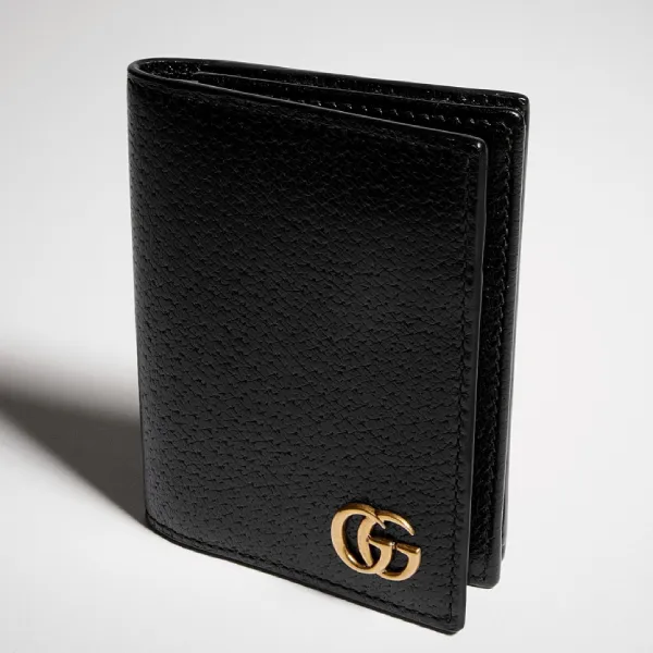 Ví Đựng Thẻ Gucci GG Marmont Card Case 428737 DJ20T 1000 Màu Đen