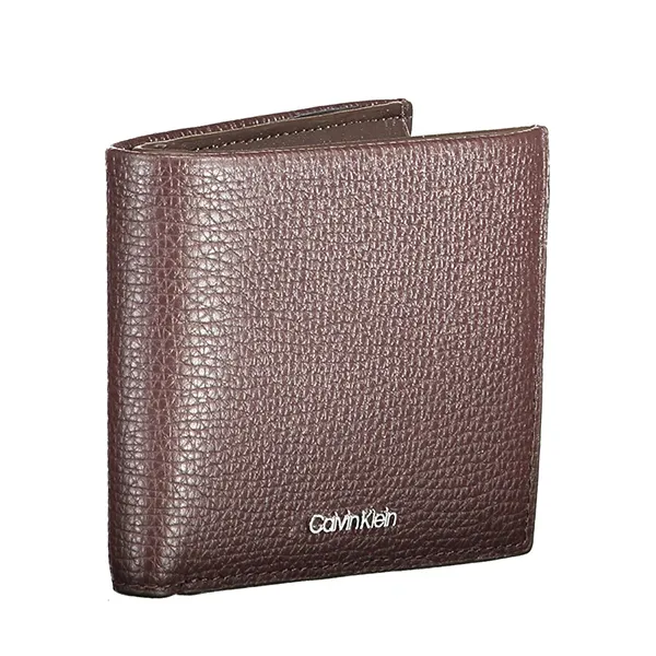 Ví Nam Calvin Klein CK Wallet K50K507969_MARRONE_BAW Màu Nâu