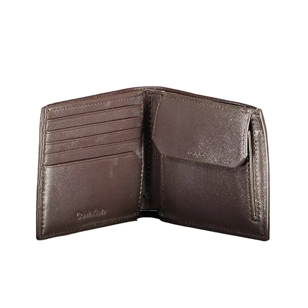 Ví Nam Calvin Klein CK Wallet K50K507969_MARRONE_BAW Màu Nâu