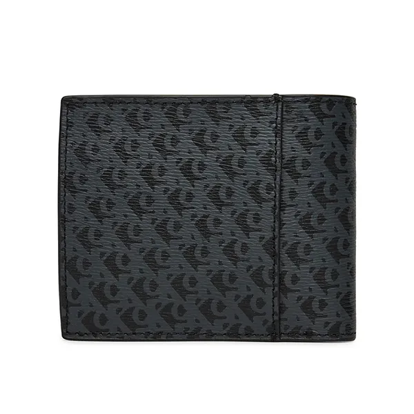 Ví Nam Calvin Klein CK Wallet LV04G1066G_UB1 Màu Đen Họa Tiết