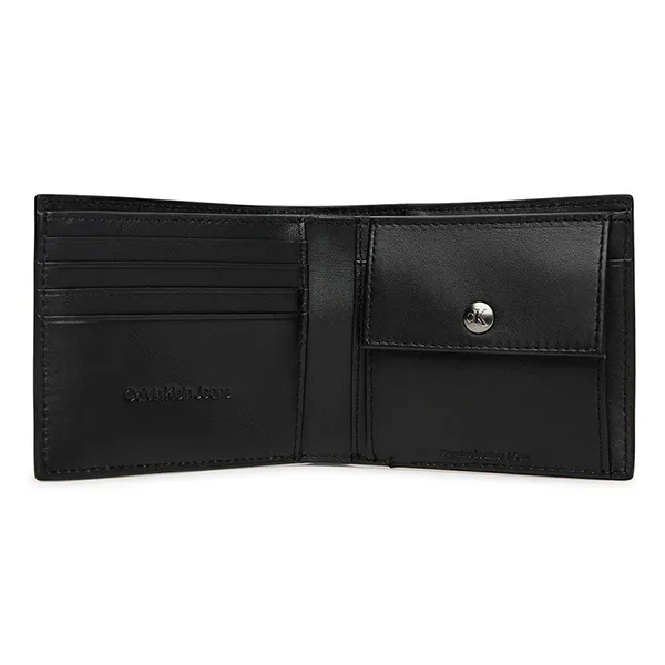 Ví Nam Calvin Klein CK Wallet LV04G1066G_UB1 Màu Đen Họa Tiết