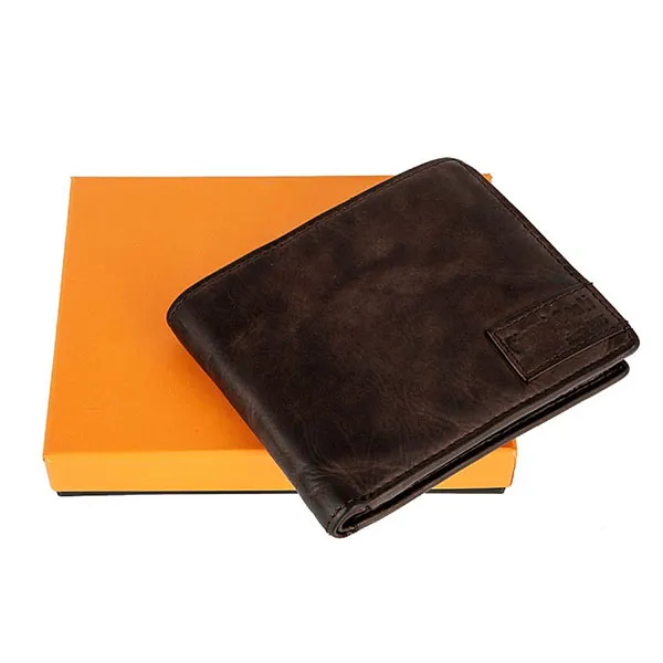 Ví Nam Gianni Conti Leather Wallet 4207220 - RAUL - Brown Màu Nâu Đậm