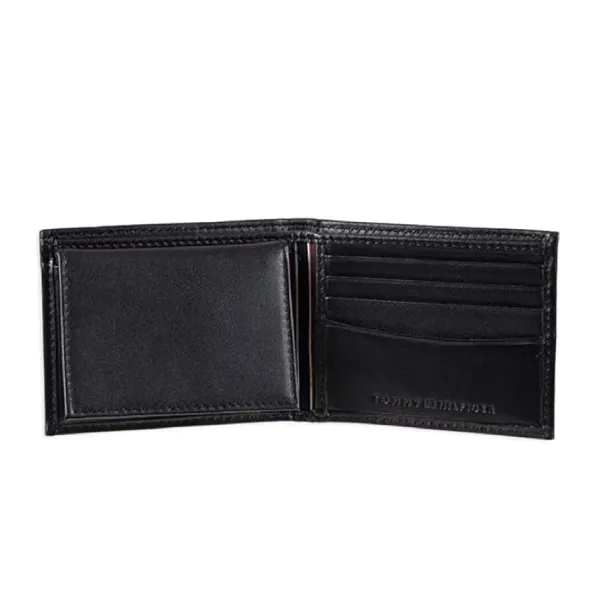 Ví Nam Tommy Hilfiger 31TL22X060-001 Màu Đen