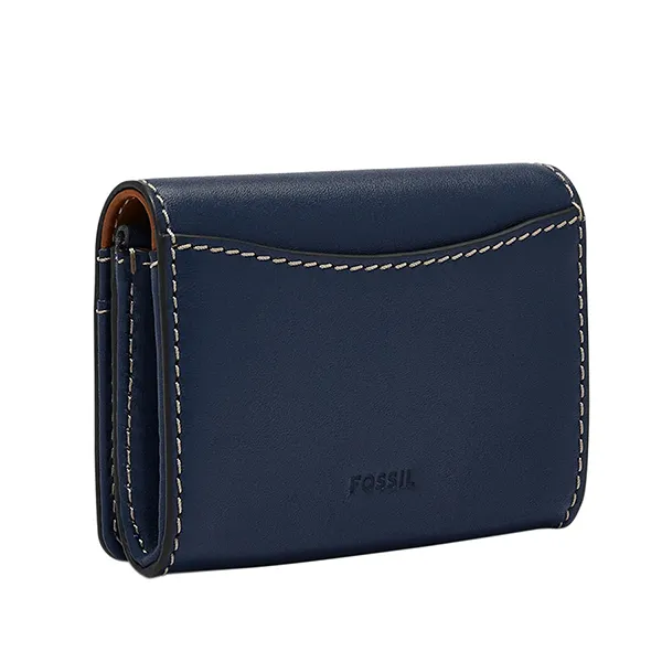 Ví Nữ Fossil Logan Fossil Lennox Small Flap Wallet SL10065545 Màu Xanh Lam