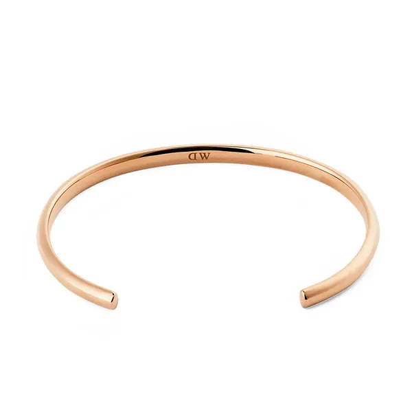 Vòng Đeo Tay Daniel Wellington Arch Cuff Rose Gold 4mm DW00401944 Màu Vàng Hồng Size S