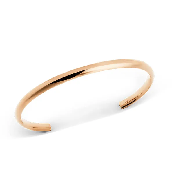 Vòng Đeo Tay Daniel Wellington Arch Cuff Rose Gold 4mm DW00401944 Màu Vàng Hồng Size S