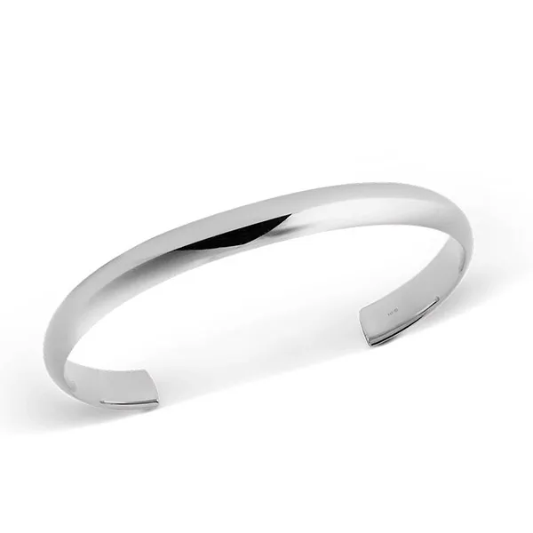 Vòng Đeo Tay Daniel Wellington Arch Cuff Silver 4mm DW00401942 Màu Bạc Size S