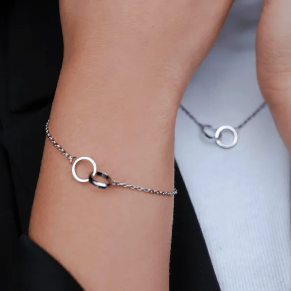 Vòng Đeo Tay Nữ Daniel Wellington DW00400169 Màu Bạc Size 165mm