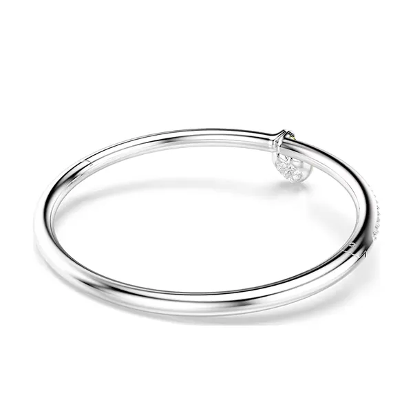 Vòng Đeo Tay Nữ Swarovski Idyllia Bangle 5737267 Màu Bạc/Vàng