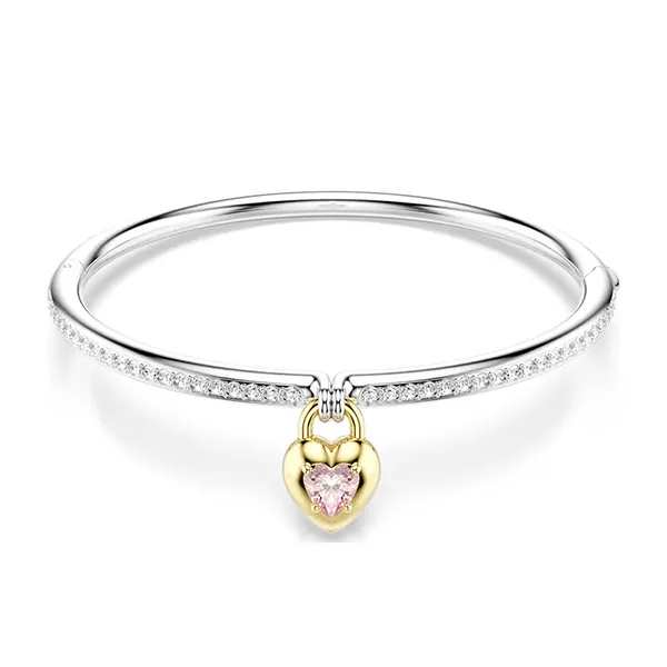 Vòng Đeo Tay Nữ Swarovski Idyllia Bangle 5737267 Màu Bạc/Vàng