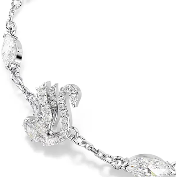 Vòng Đeo Tay Nữ Swarovski Swan Bracelet 5758682 Màu Bạc