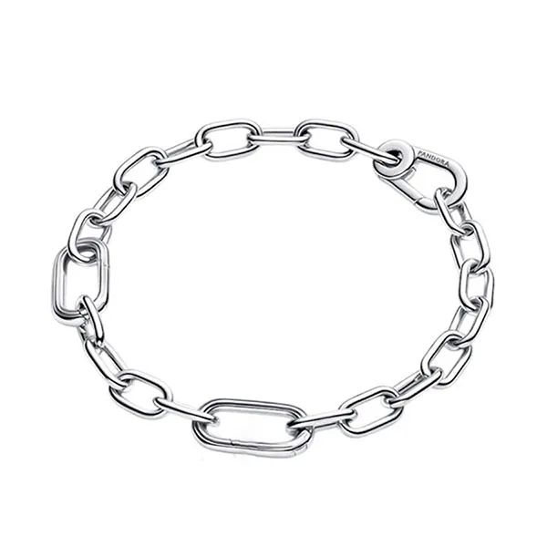 Vòng Đeo Tay Pandora ME Link Chain Bracelet Sterling Silver Màu Bạc Size 16