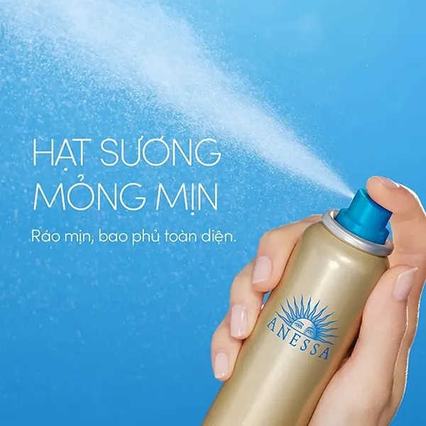 Xịt Chống Nắng Anessa Perfect UV Sunscreen Skincare Spray SPF 50+ 60g