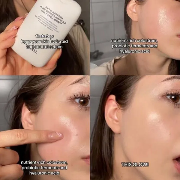Xịt Dưỡng Tinh Chất Purcell 247 Colostrum Pore Defence Ampoule 55ml