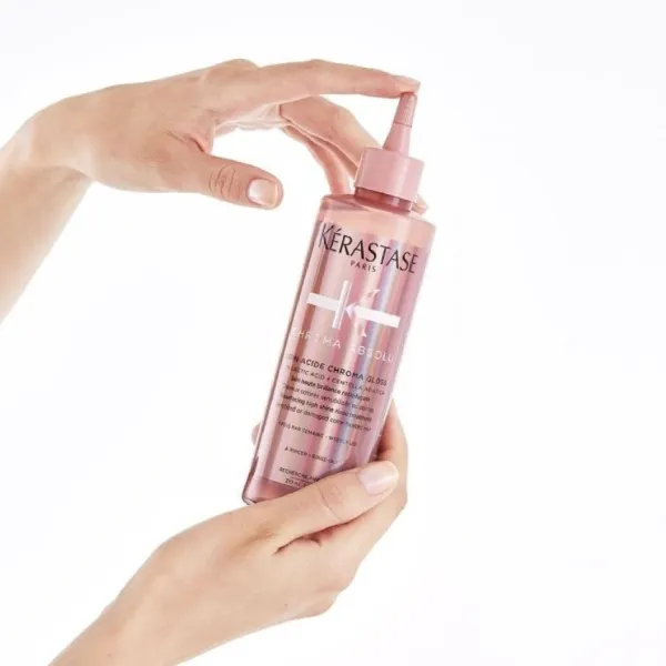 Xịt Dưỡng Tóc Phục Hồi Bề Mặt Tóc Kérastase Chroma Absolu Soin Acide Chroma Gloss 210ml