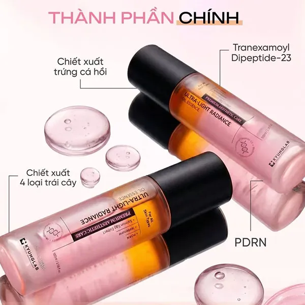 Xịt Khoáng Tế Bào Gốc KyungLab Ultra Light Radiance Oil Essence 100ml