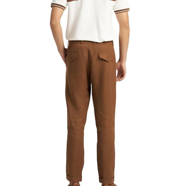 Quần Dài Linen Nam F2 Fashion & Freedom DN31-N-29-0224 Màu Nâu Size 29
