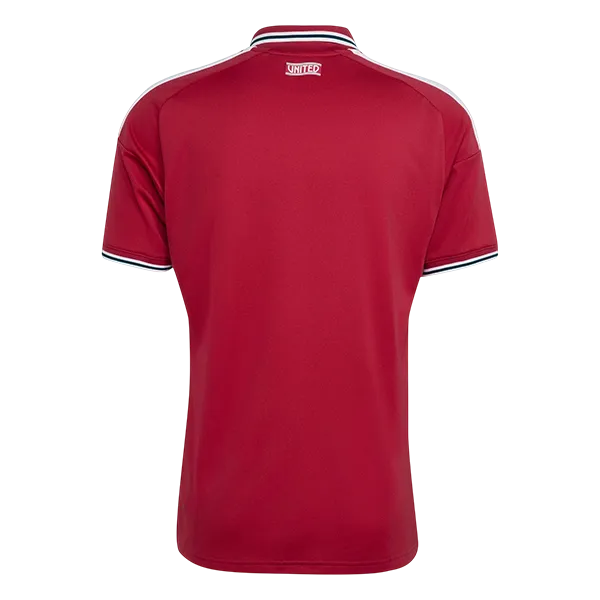 Áo Polo Nam Adidas Manchester United Home Jersey KA6871 Màu Đỏ Size S