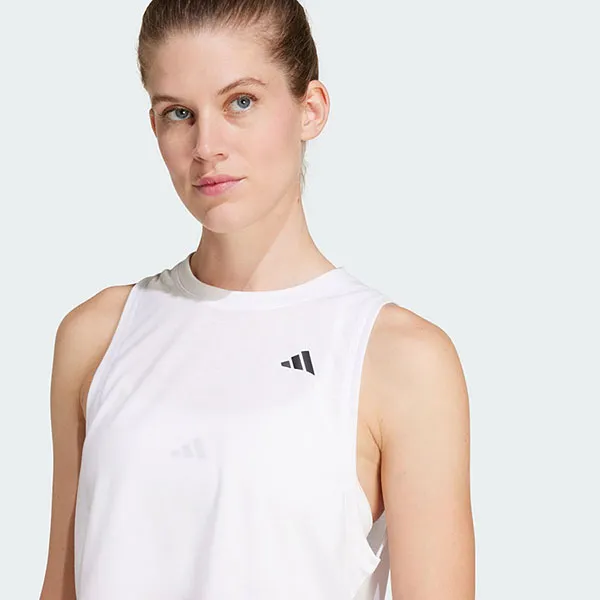 Áo Ba Lỗ Nữ Adidas Boxy Workout Tank Top Train Essentials JF1026 Màu Trắng Size XS