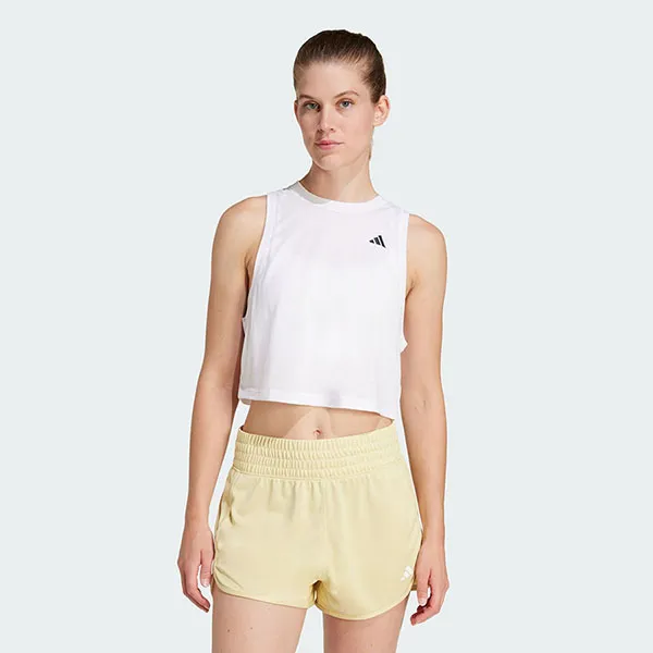Áo Ba Lỗ Nữ Adidas Boxy Workout Tank Top Train Essentials JF1026 Màu Trắng Size XS