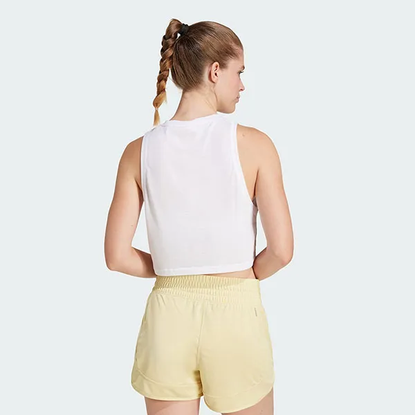 Áo Ba Lỗ Nữ Adidas Boxy Workout Tank Top Train Essentials JF1026 Màu Trắng Size XS