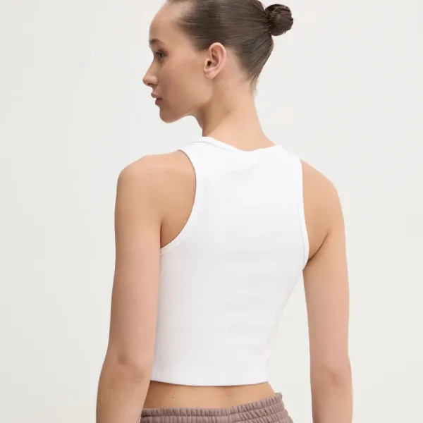 Áo Ba Lỗ Nữ Adidas Essentials Ribbed Tank Top JC9007 Màu Trắng Size XS