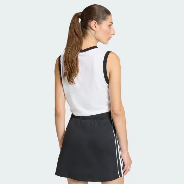 Áo Ba Lỗ Tập Luyện Nữ Adidas Tank Top Linear KC9008 Màu Trắng Size XS