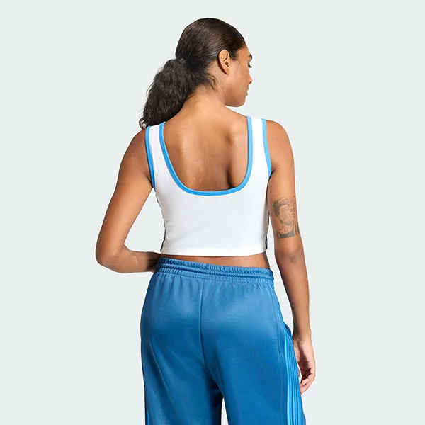 Áo Ba Lỗ Thể Thao Nữ Adidas Stadium Tank KB4962 Màu Trắng Xanh Size XS