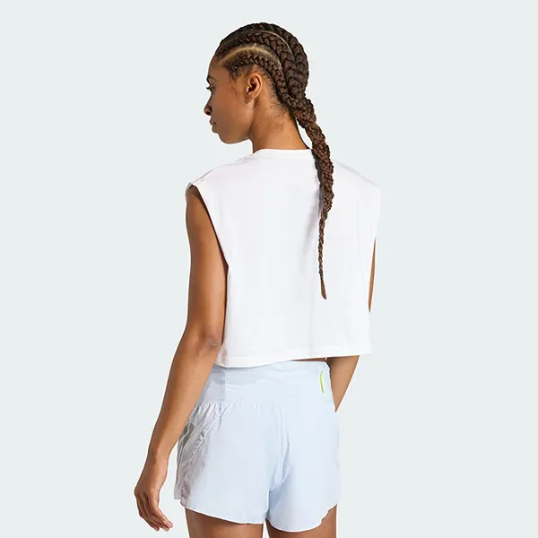 Áo Croptop Nữ Adidas Adi365 Running Essentials KA0290 Màu Trắng Size S