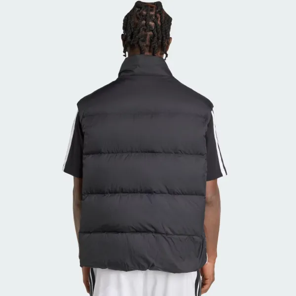 Áo Khoác Gile Nam Adidas Essentials Climawarm 3-Stripes Puffer Down Vest JM4078 Màu Đen Size S (Form Á)