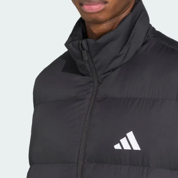 Áo Khoác Gile Nam Adidas Essentials Climawarm 3-Stripes Puffer Down Vest JM4078 Màu Đen Size S (Form Á)