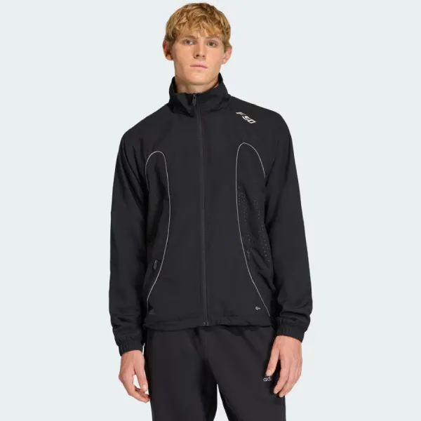 Áo Khoác Nam Adidas F50 Loose-Fit Track Top KE0735 Màu Đen Size XS