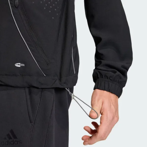 Áo Khoác Nam Adidas F50 Loose-Fit Track Top KE0735 Màu Đen Size XS