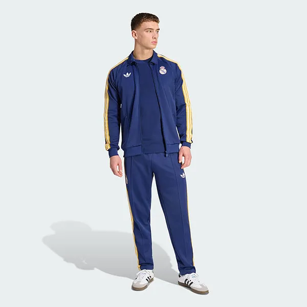 Áo Khoác Nam Adidas Track Top Real Madrid Originals Dark Blue KE3846 Màu Xanh Đậm Size S