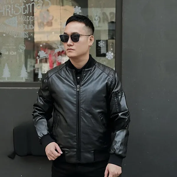 Áo Khoác Nam Michael Kors MK MK82104 Màu Đen Size S