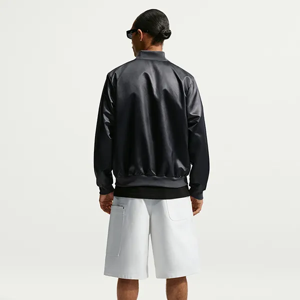 Áo Khoác Nam Nike Men's Sportswear Club Varsity Jacket IF0727-010 Màu Đen Size S (Form Á)