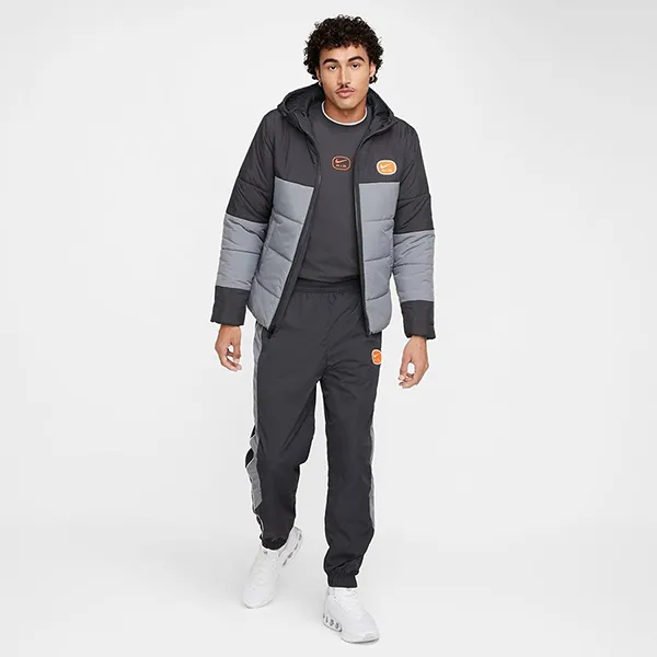 Áo Khoác Nam Nike Men's Synthetic-Fill Jacket HM0198-060 Màu Đen/Xám Size S (Form Âu)