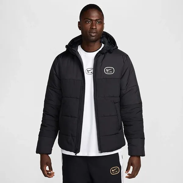 Áo Khoác Nam Nike Sportswear Air Puffer Mens Winter Jacket HM0198-011 Màu Đen Size M (Form Âu)