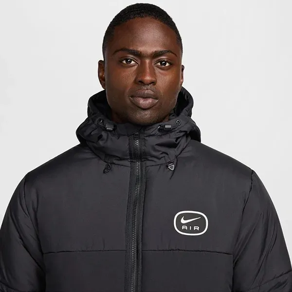 Áo Khoác Nam Nike Sportswear Air Puffer Mens Winter Jacket HM0198-011 Màu Đen Size M (Form Âu)