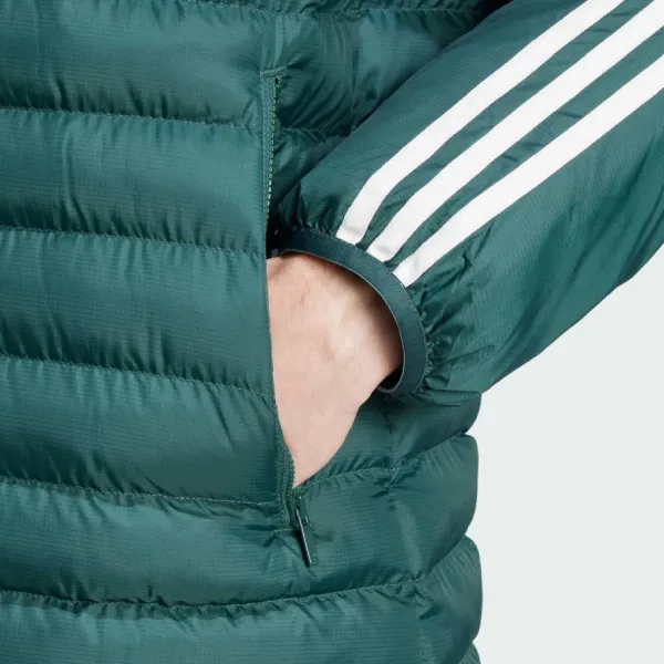 Áo Khoác Phao Nam Adidas Jackets And Shearling Coats IY6498 Màu Xanh Lá Size XS (Form Á)