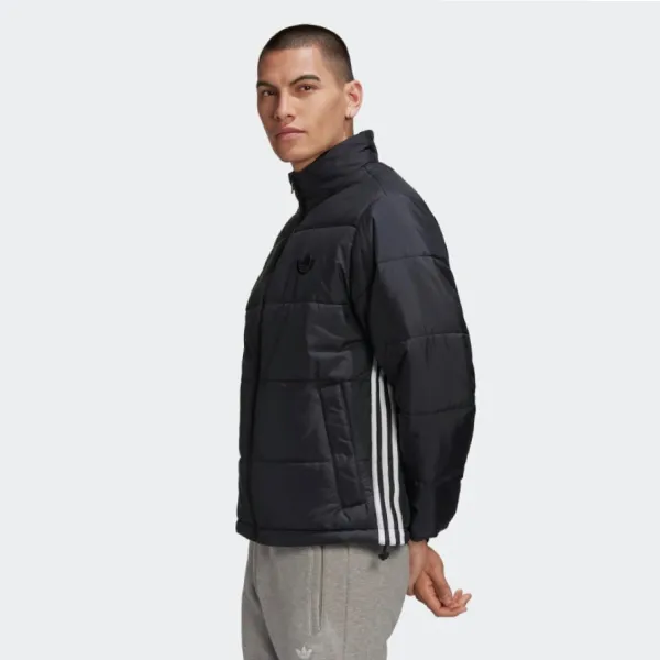 Áo Khoác Phao Nam Adidas Padded Stand Collar Puffer GE1341 Màu Đen Size XS (Form Âu)