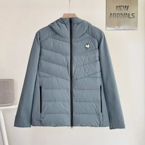 Áo Khoác Phao Nam Le Coq Sportit Q30603 Màu Xanh Xám Size M