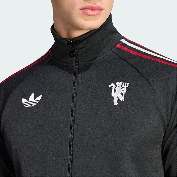 Áo Khoác Thể Thao Nam Adidas Manchester United Originals Track Top JZ2230 Màu Đen Size S