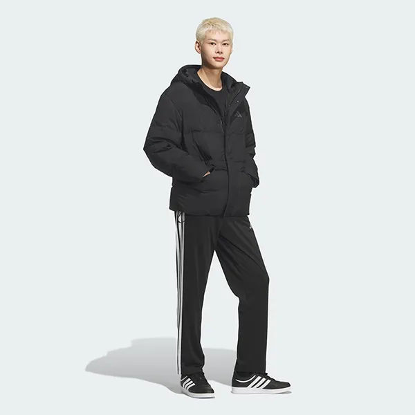 Áo Khoác Unisex Adidas Linear Regular Down KQ5519 Màu Đen Size XS (Form Âu)