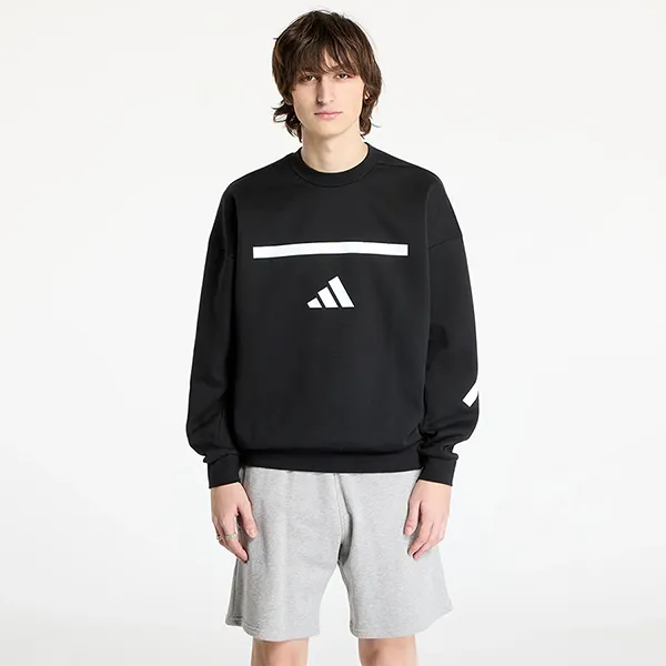 Áo Nỉ Nam Adidas New Z.N.E. Sweatshirt JD5982 Màu Đen Size S (Form Âu)