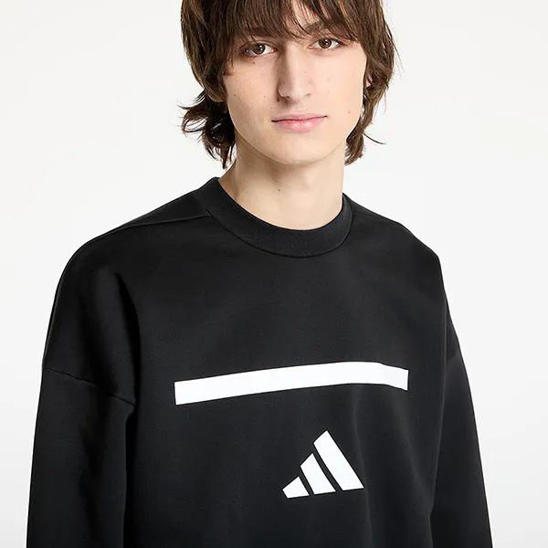 Áo Nỉ Nam Adidas New Z.N.E. Sweatshirt JD5982 Màu Đen Size S (Form Âu)